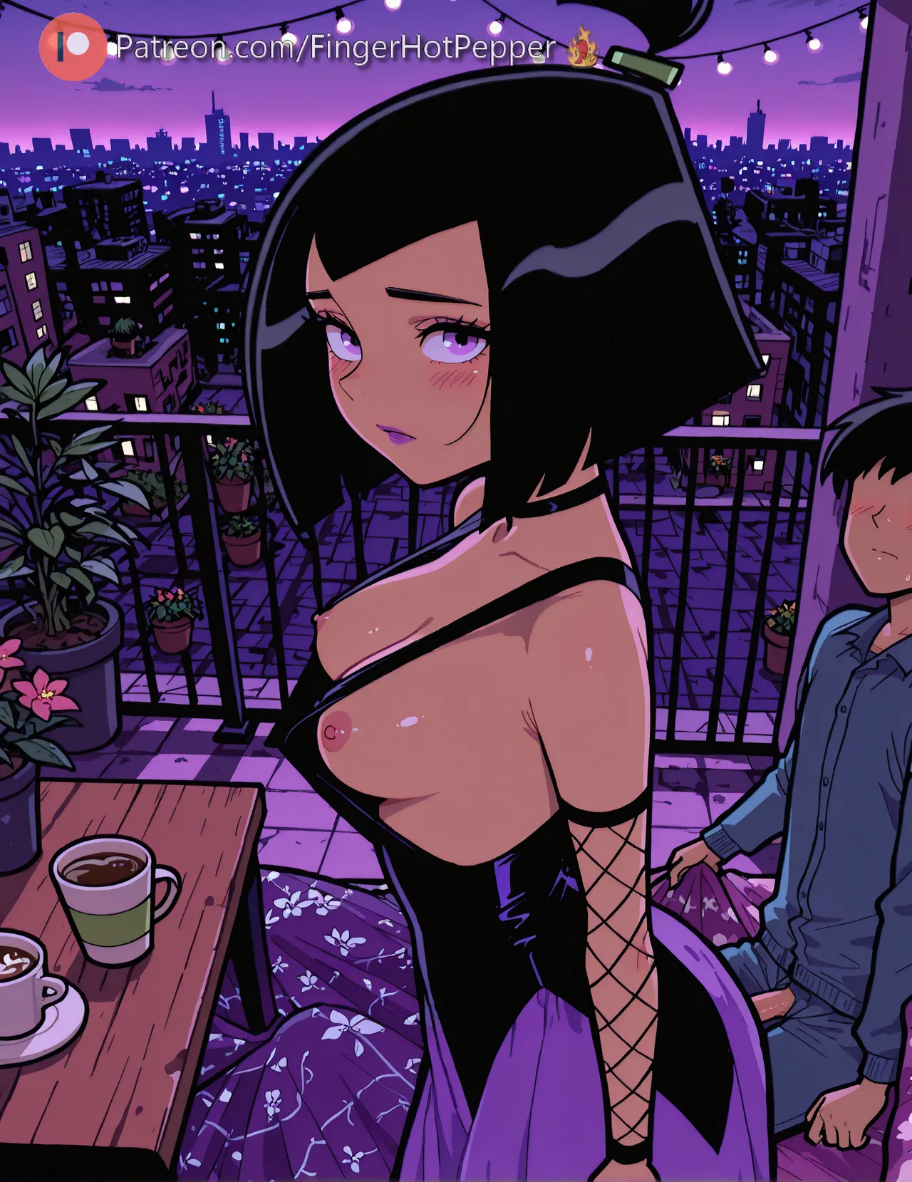 Hot Finger Pepper - Danny Phantom Samantha Sam Manson - Patreon - Image 1