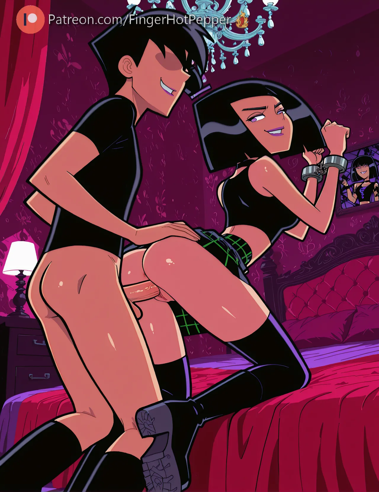 Hot Finger Pepper - Danny Phantom Samantha Sam Manson - Patreon - Image 22
