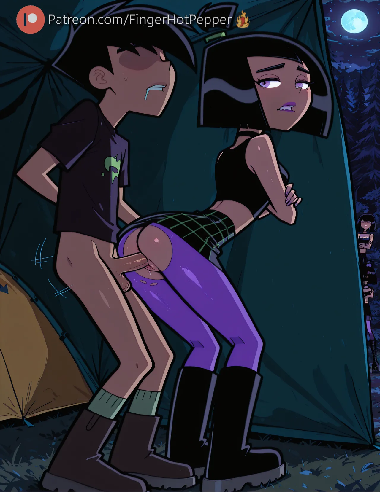 Hot Finger Pepper - Danny Phantom Samantha Sam Manson - Patreon - Image 3