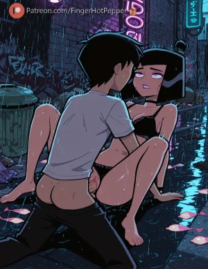 Hot Finger Pepper - Danny Phantom Samantha Sam Manson - Patreon - Page 10