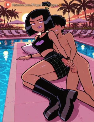 Hot Finger Pepper - Danny Phantom Samantha Sam Manson - Patreon - Page 37