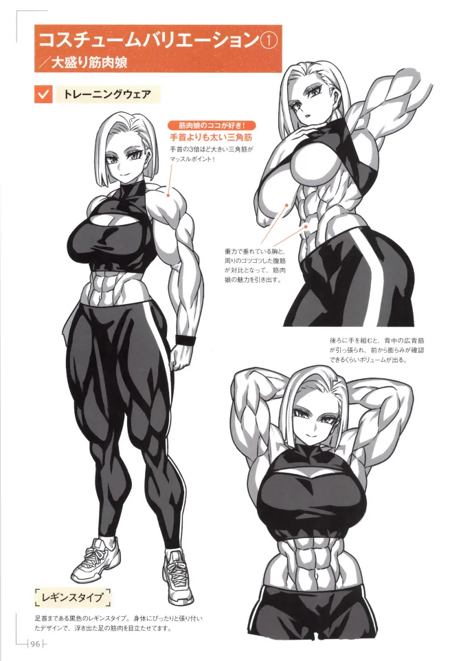 How to Draw a Muscular Girls for the First Time - Master the Key Muscle Points - Image 100