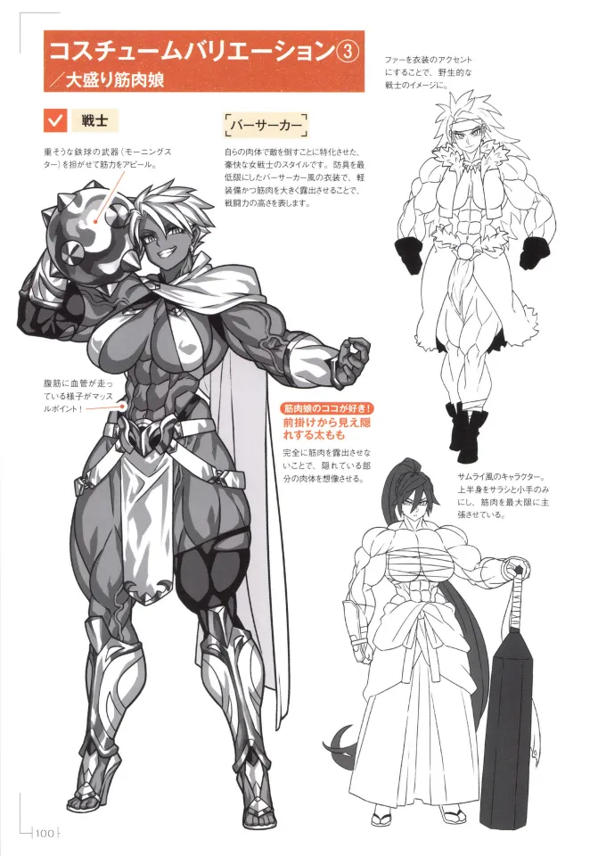 How to Draw a Muscular Girls for the First Time - Master the Key Muscle Points - Image 104