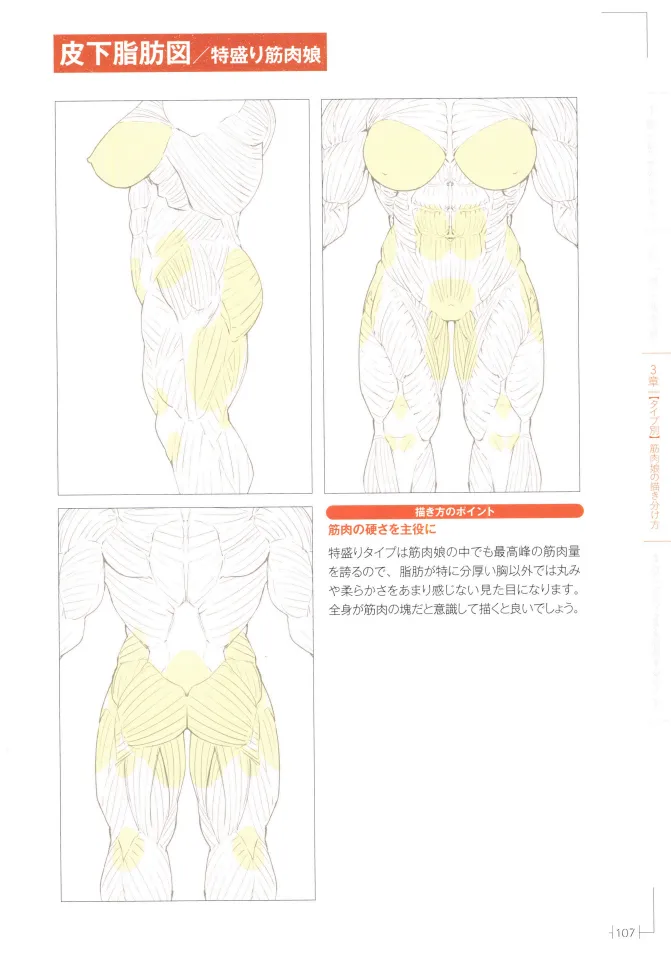 How to Draw a Muscular Girls for the First Time - Master the Key Muscle Points - Image 111