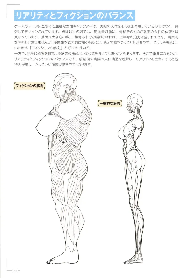 How to Draw a Muscular Girls for the First Time - Master the Key Muscle Points - Image 14