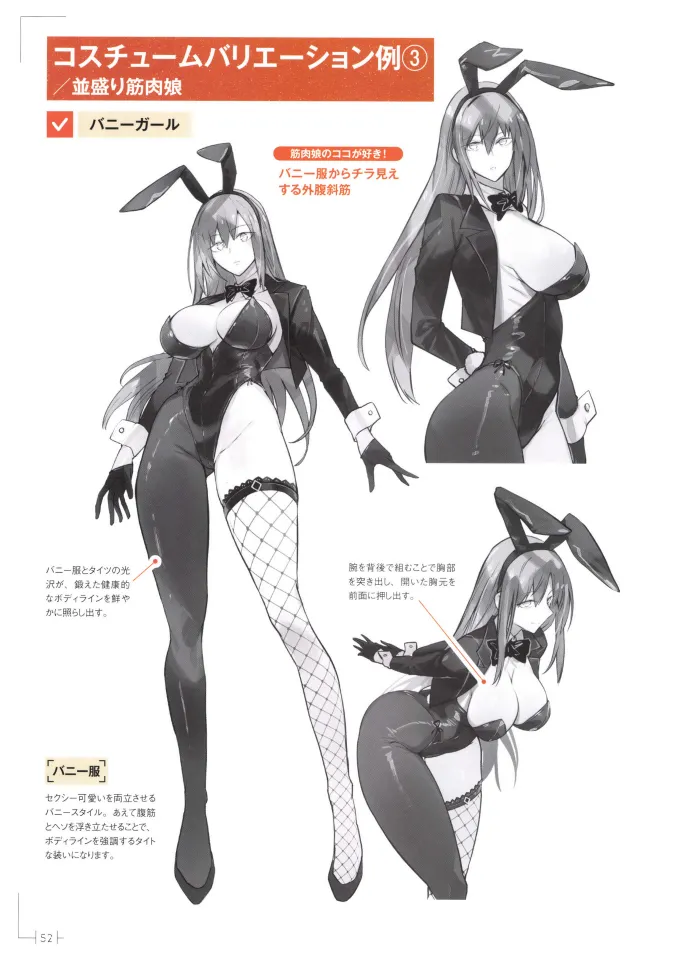 How to Draw a Muscular Girls for the First Time - Master the Key Muscle Points - Image 56