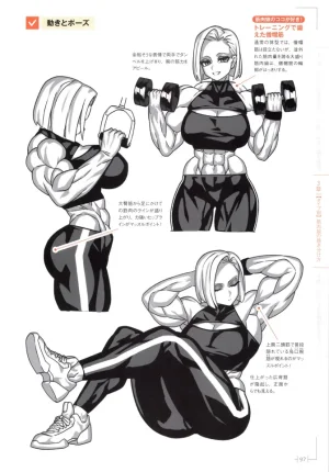 How to Draw a Muscular Girls for the First Time - Master the Key Muscle Points - Page 101