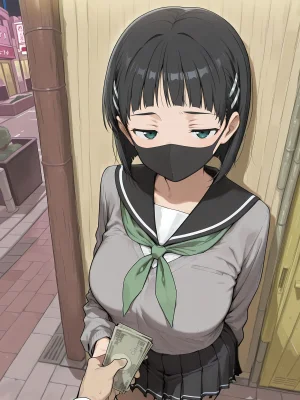 あぐにむ工房 I had Sugar Daddy Sex with Streetwalker Suguha and Ejaculated Inside her - Page 4