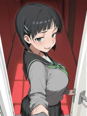 あぐにむ工房 I had Sugar Daddy Sex with Streetwalker Suguha and Ejaculated Inside her - Page 7