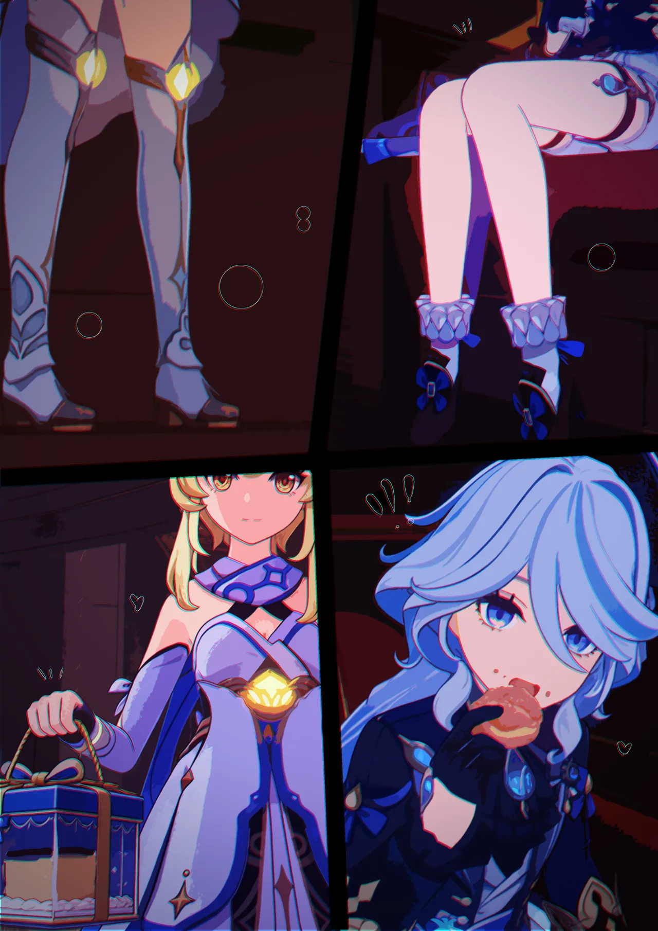 ICECAKE特殊的演出-芙宁娜和荧图文 - Image 1