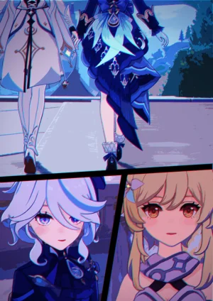 ICECAKE特殊的演出-芙宁娜和荧图文 - Page 2