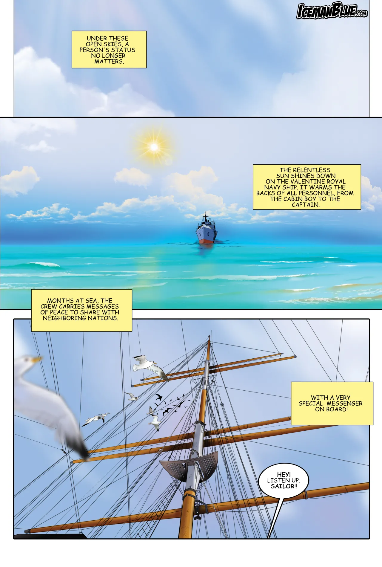 Iceman Blue - Sunny Victor Lost Fantasy Hero - True Love 7 Eng - Image 2