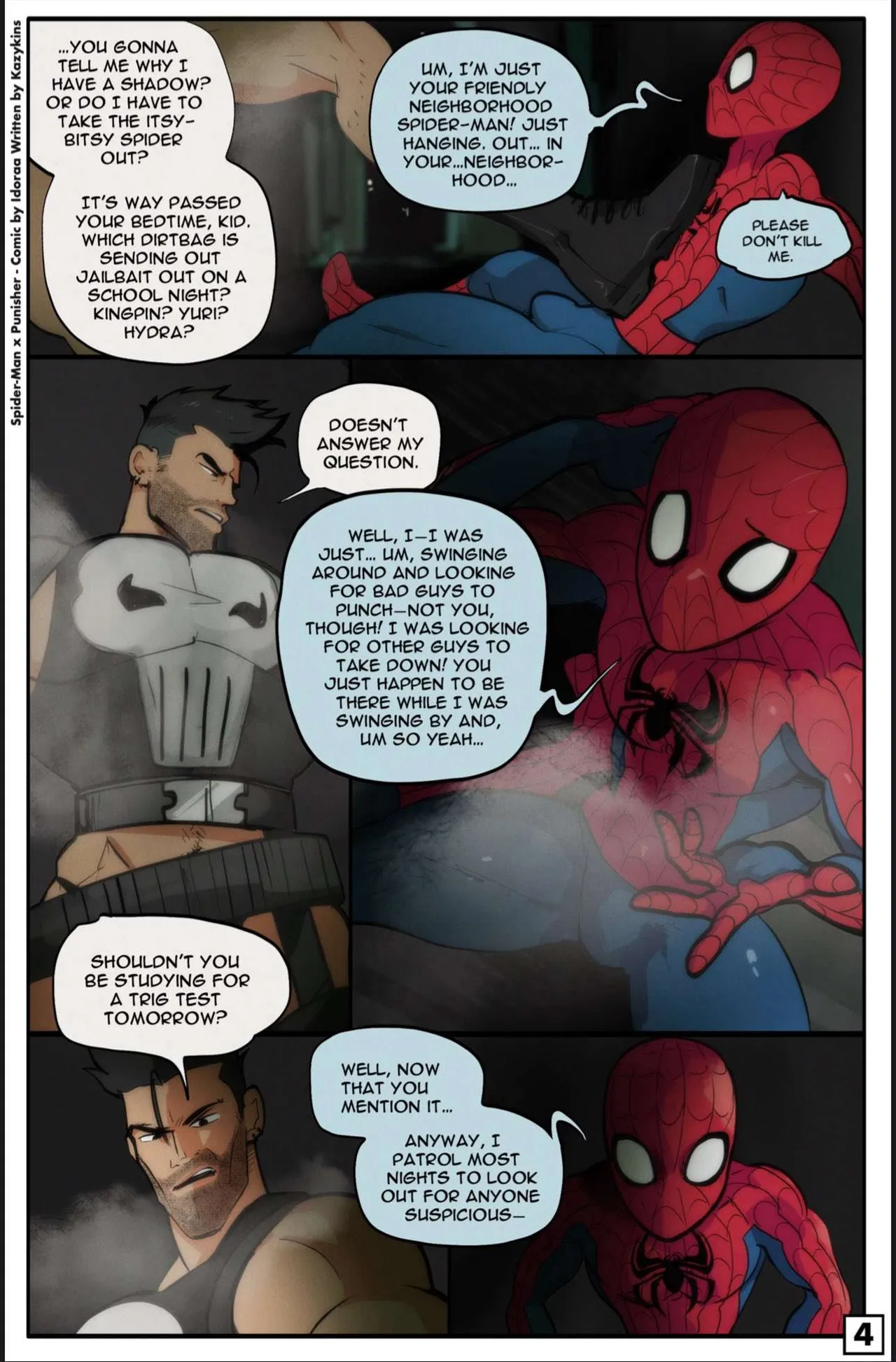 Idoraa Frank Castle And Spidey - Image 4