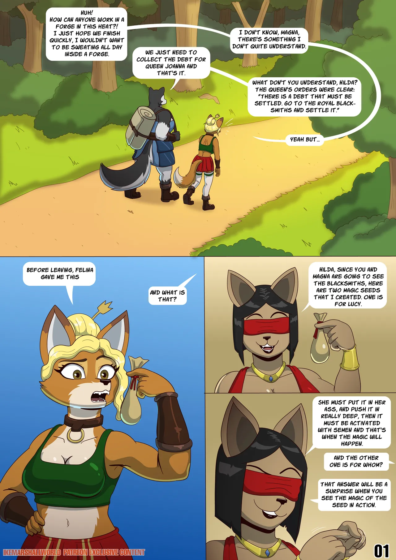 Ike Marshall The Fox and the Wolf 5 Ongoing - Image 1