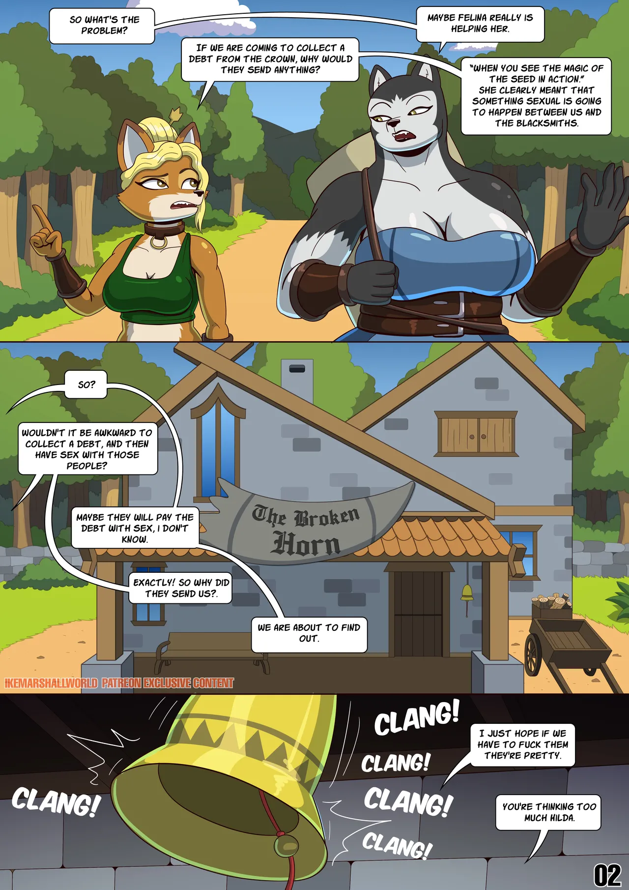 Ike Marshall The Fox and the Wolf 5 Ongoing - Image 2