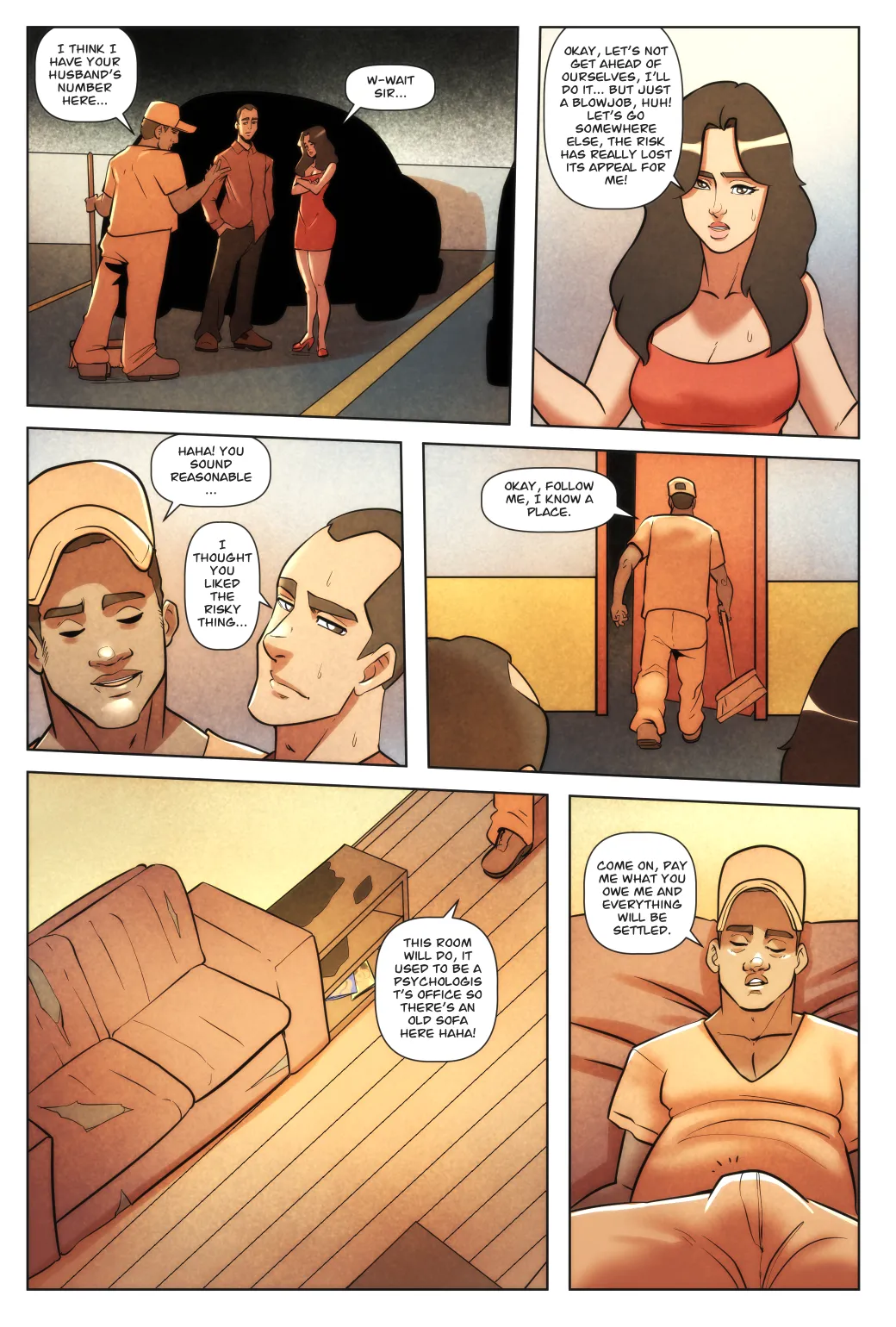 Illustravitor My Wife and the Guys at My Workplace Chapters 1-3 - Image 15