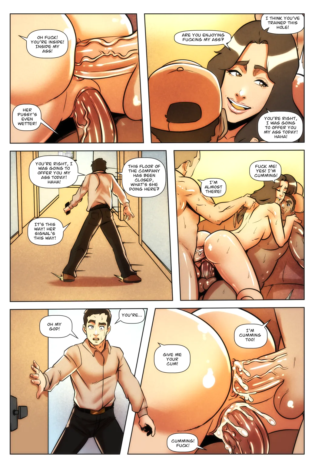 Illustravitor My Wife and the Guys at My Workplace Chapters 1-3 - Image 20