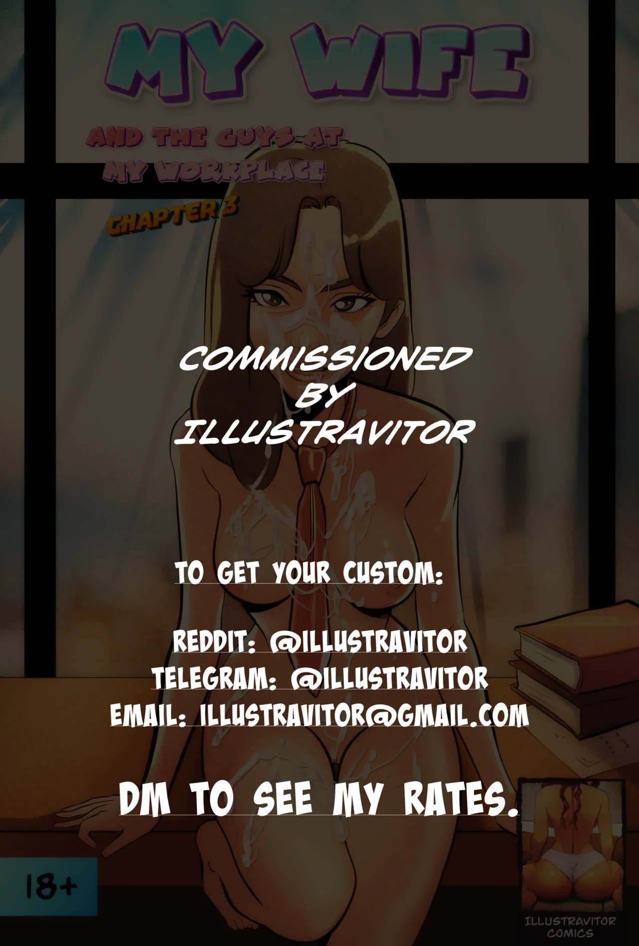 Illustravitor My Wife and the Guys at My Workplace Chapters 1-3 - Image 33