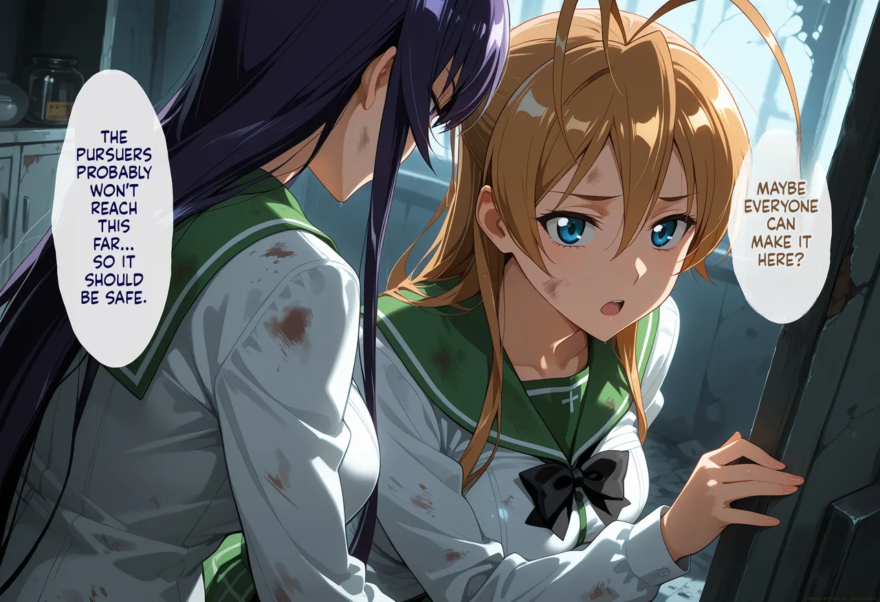 In the world of HOTD where zombies have run rampant... Hypnosis Harem Building Englishai - Image 10