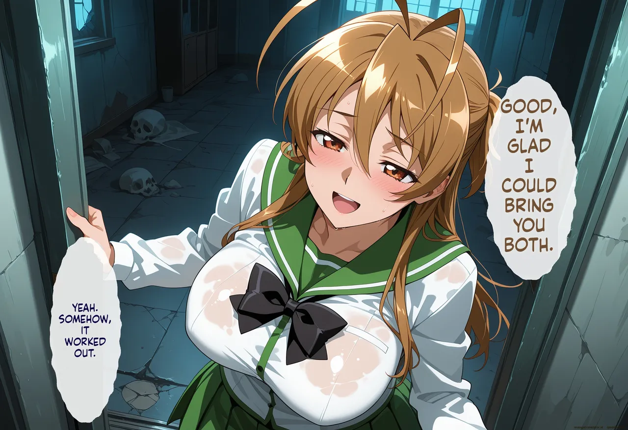 In the world of HOTD where zombies have run rampant... Hypnosis Harem Building Englishai - Image 106
