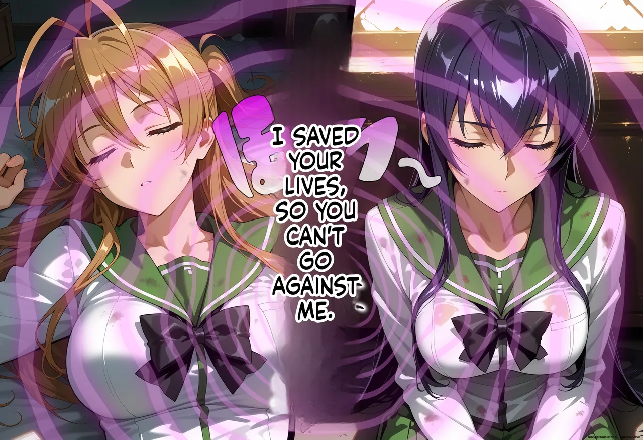 In the world of HOTD where zombies have run rampant... Hypnosis Harem Building Englishai - Image 14