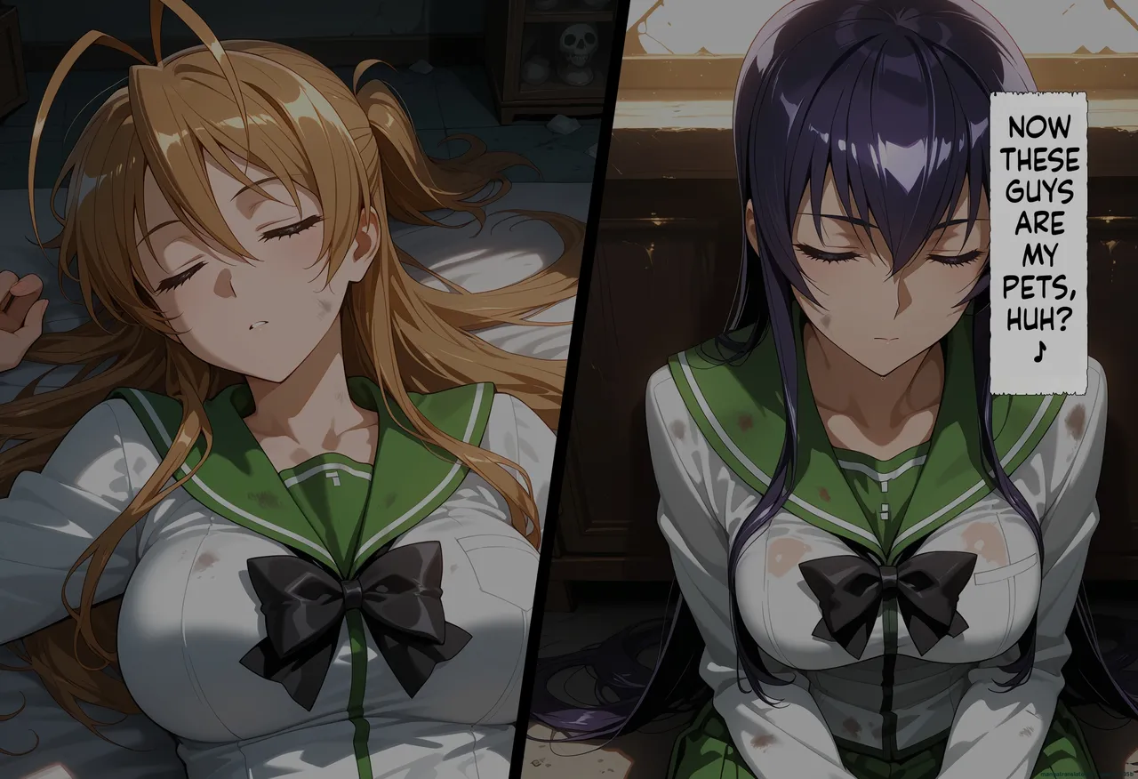 In the world of HOTD where zombies have run rampant... Hypnosis Harem Building Englishai - Image 15