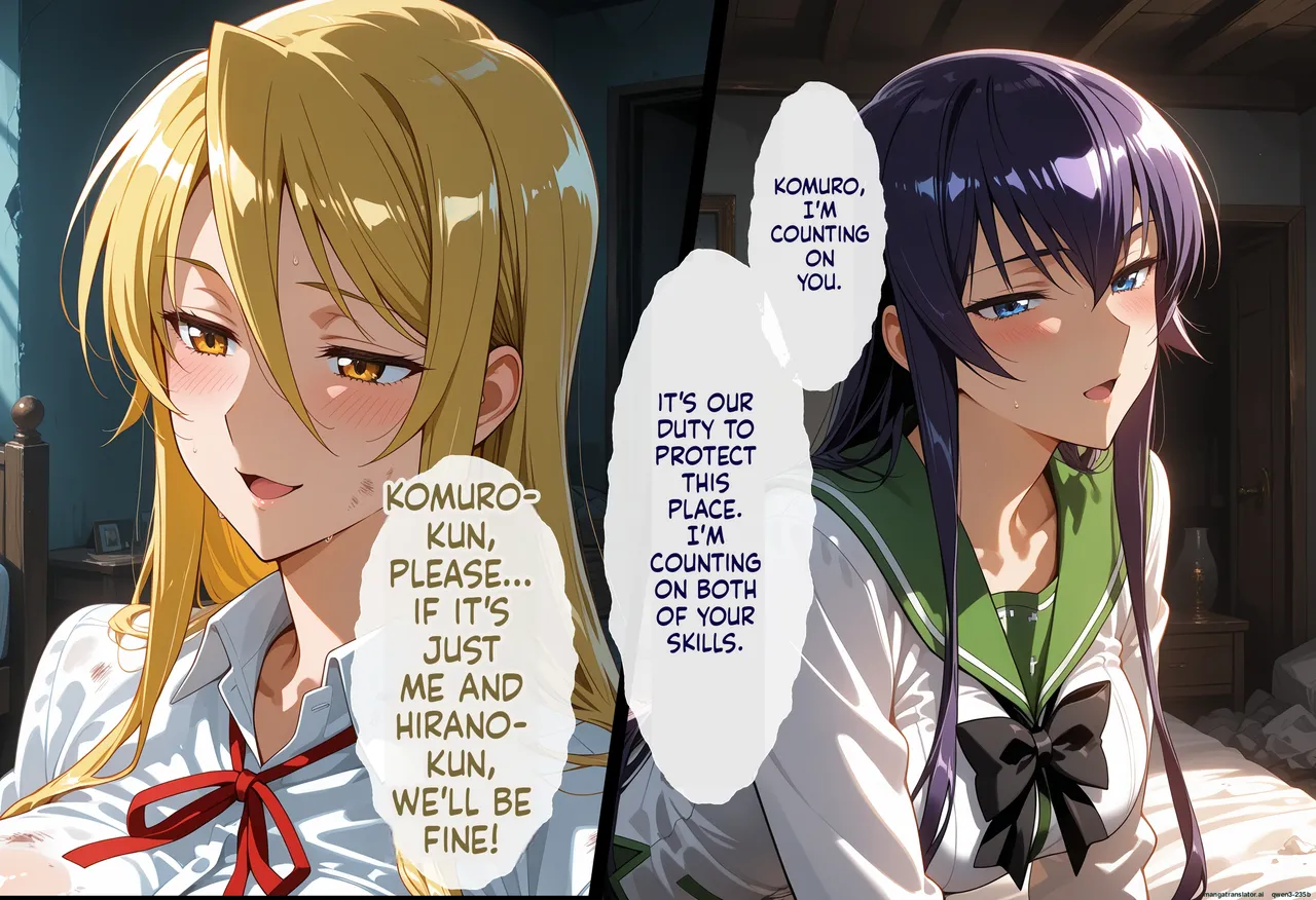 In the world of HOTD where zombies have run rampant... Hypnosis Harem Building Englishai - Image 191
