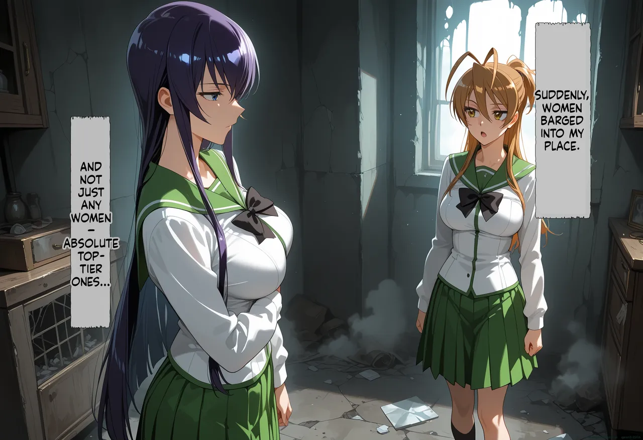 In the world of HOTD where zombies have run rampant... Hypnosis Harem Building Englishai - Image 9