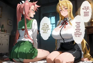 In the world of HOTD where zombies have run rampant... Hypnosis Harem Building Englishai - Page 107