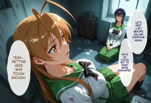 In the world of HOTD where zombies have run rampant... Hypnosis Harem Building Englishai - Page 12