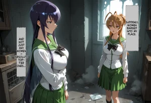 In the world of HOTD where zombies have run rampant... Hypnosis Harem Building Englishai - Page 9