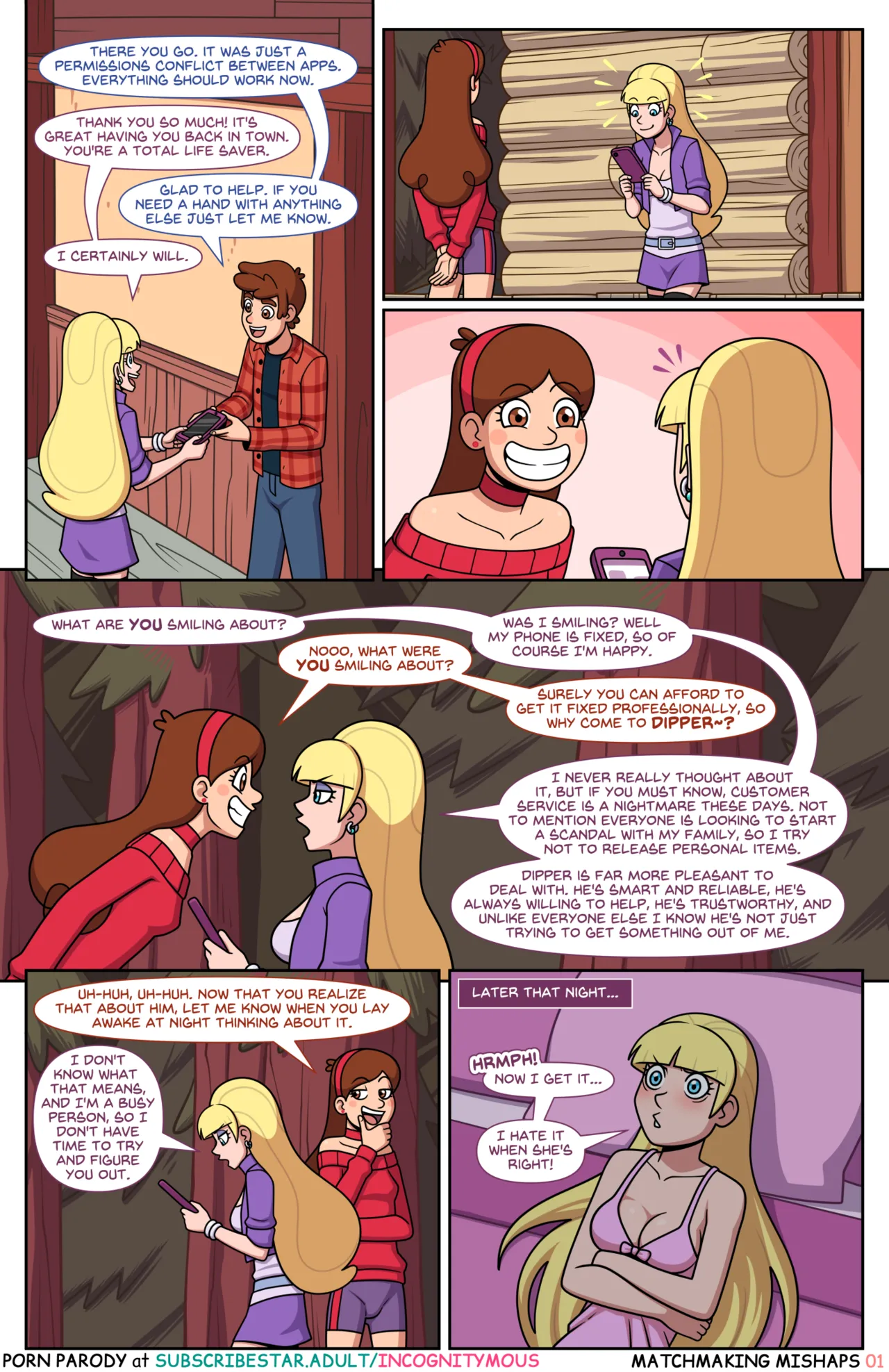 Incognitymous - Gravity Falls - Matchmaking Mishaps - Image 1