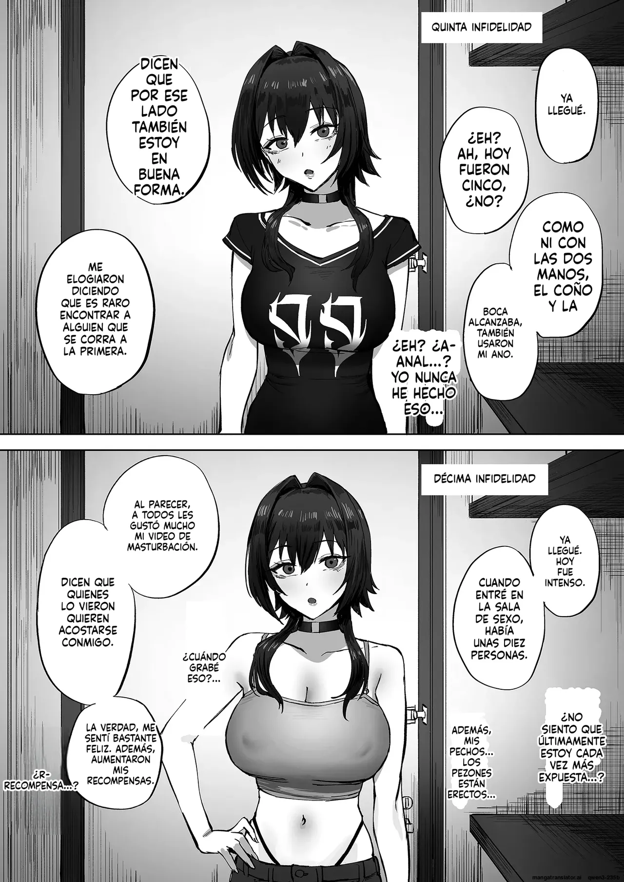 Informe sobre el envío de mi novia frígida y deprimida a un club de cornudos - Image 19