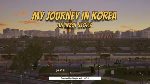 InZoi My Journey in Korea - English Thumbnail