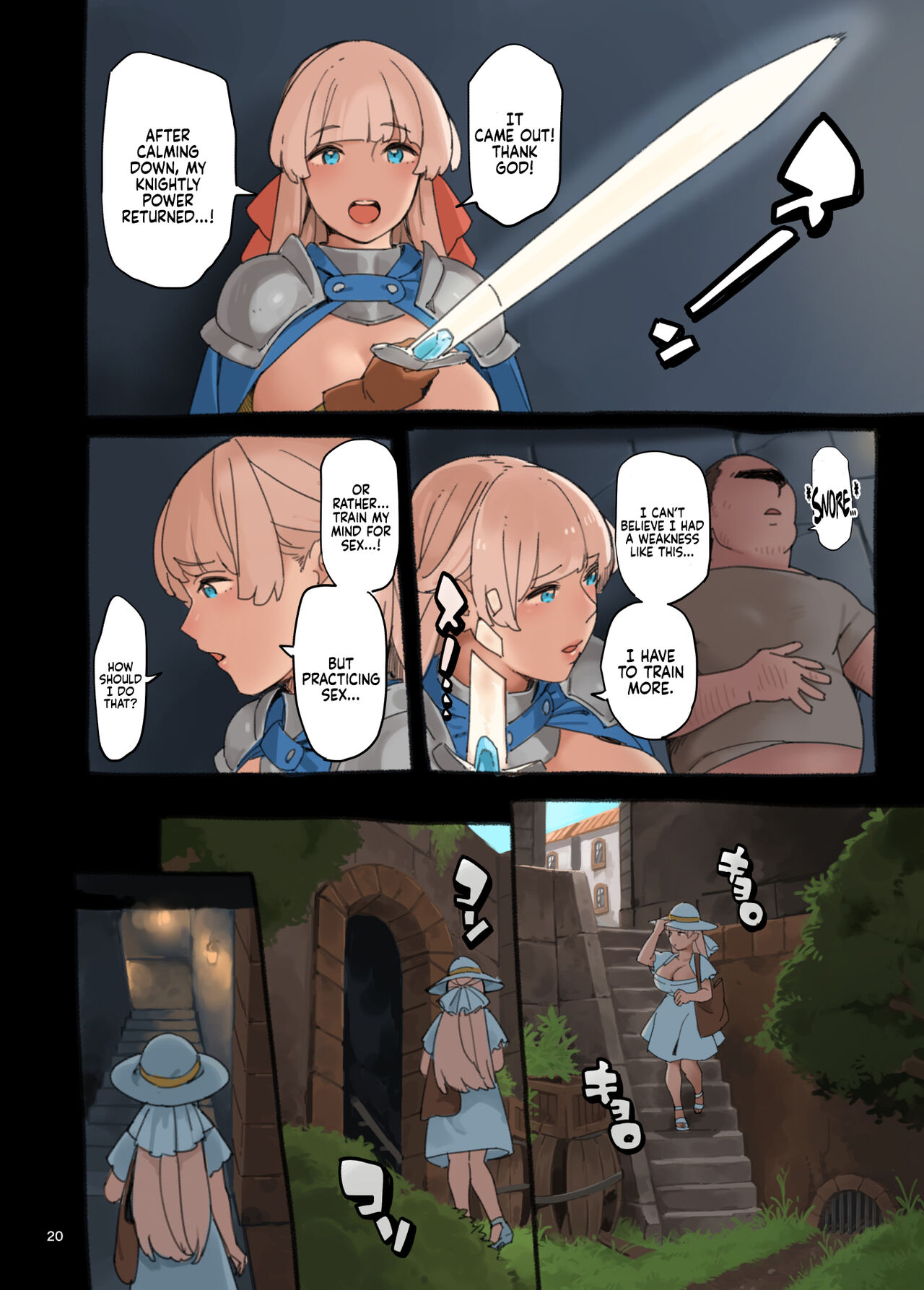 Is Sex my Weak Point - Lady Holy Knight with huge tits is defenseless against cocks - 43 Pics - Image 21