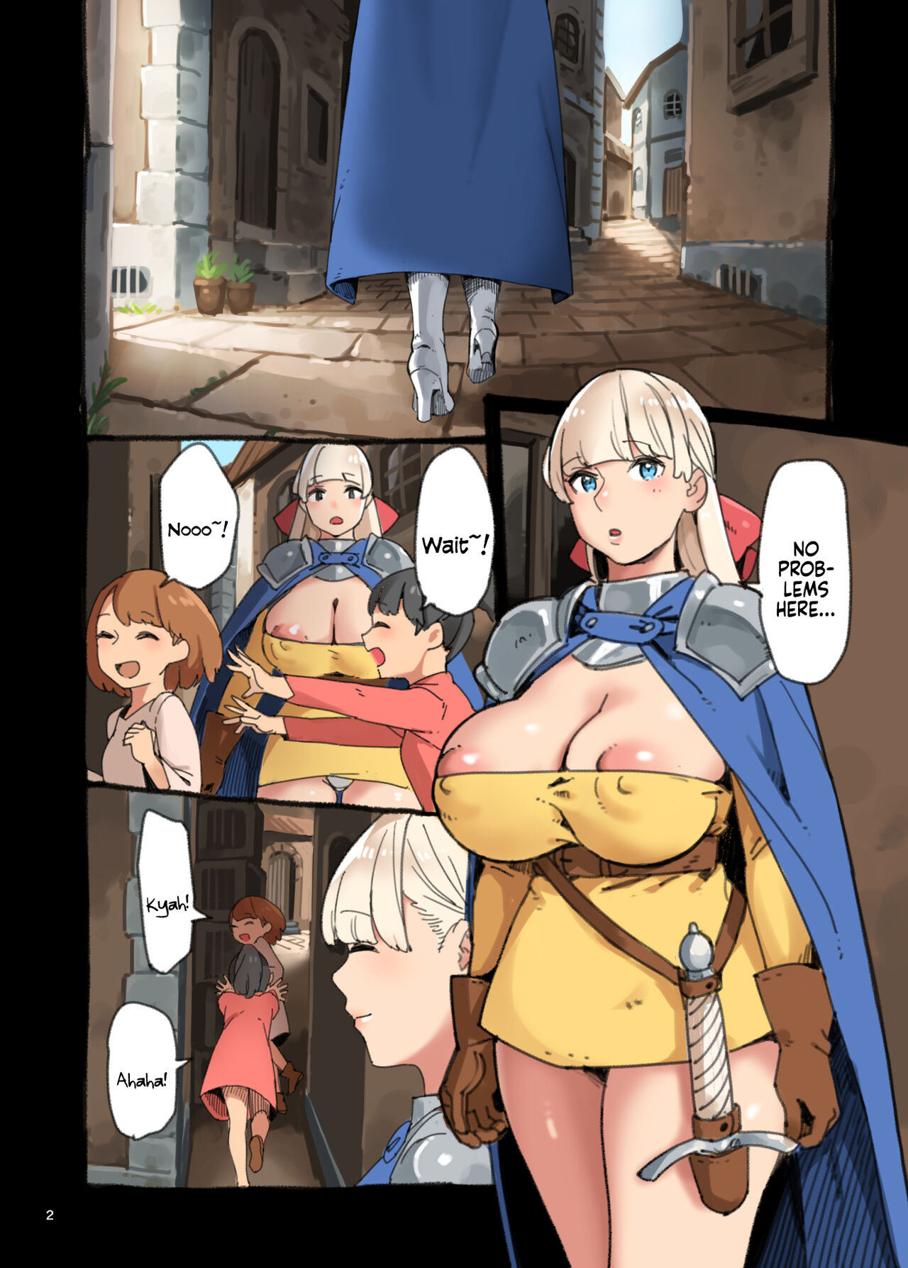 Is Sex my Weak Point - Lady Holy Knight with huge tits is defenseless against cocks - 43 Pics - Image 3