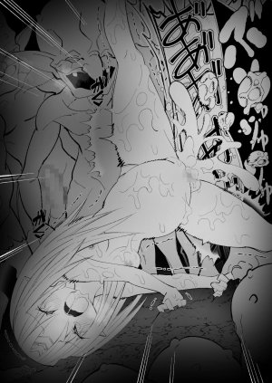 Ishukan Fuuzoku Machi 4Goblin army with female ELF - Page 137