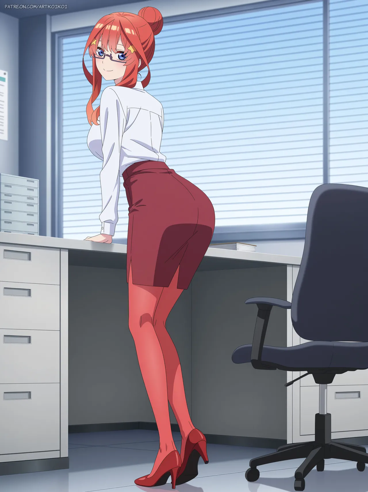 Itsuki Nakano - The Quintessential Quintuplets Set 08 - artkoikoi - Image 11