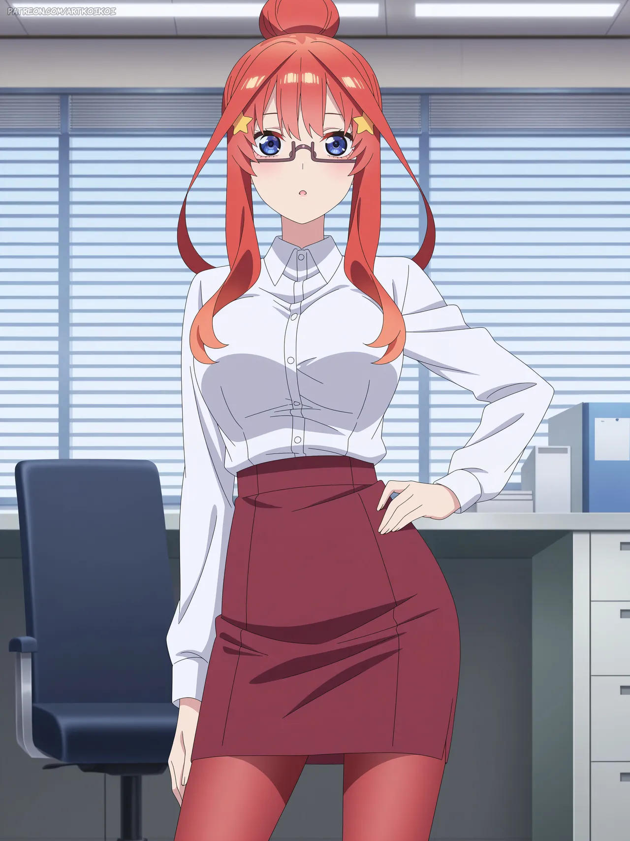 Itsuki Nakano - The Quintessential Quintuplets Set 08 - artkoikoi - Image 2