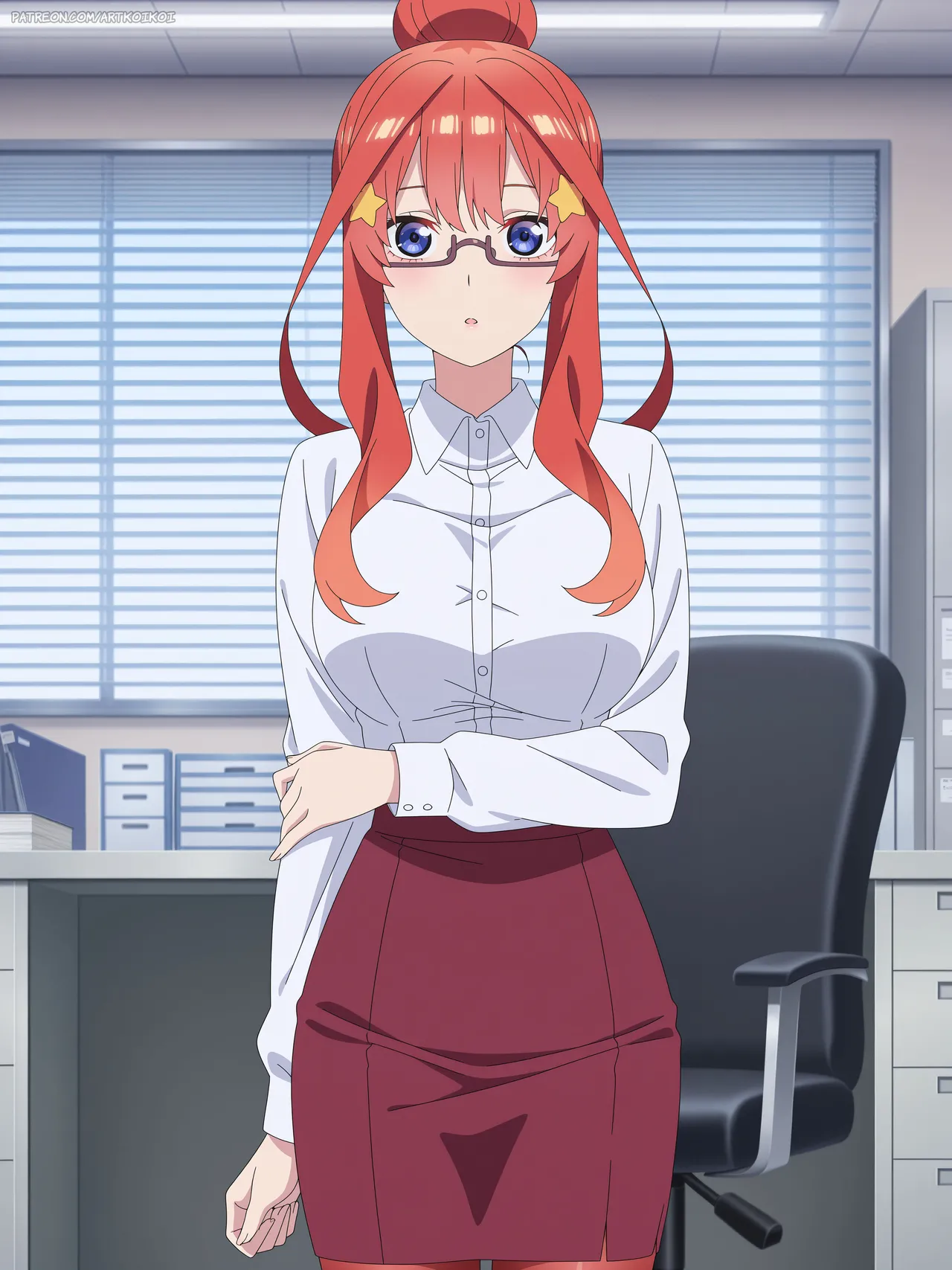Itsuki Nakano - The Quintessential Quintuplets Set 08 - artkoikoi - Image 4