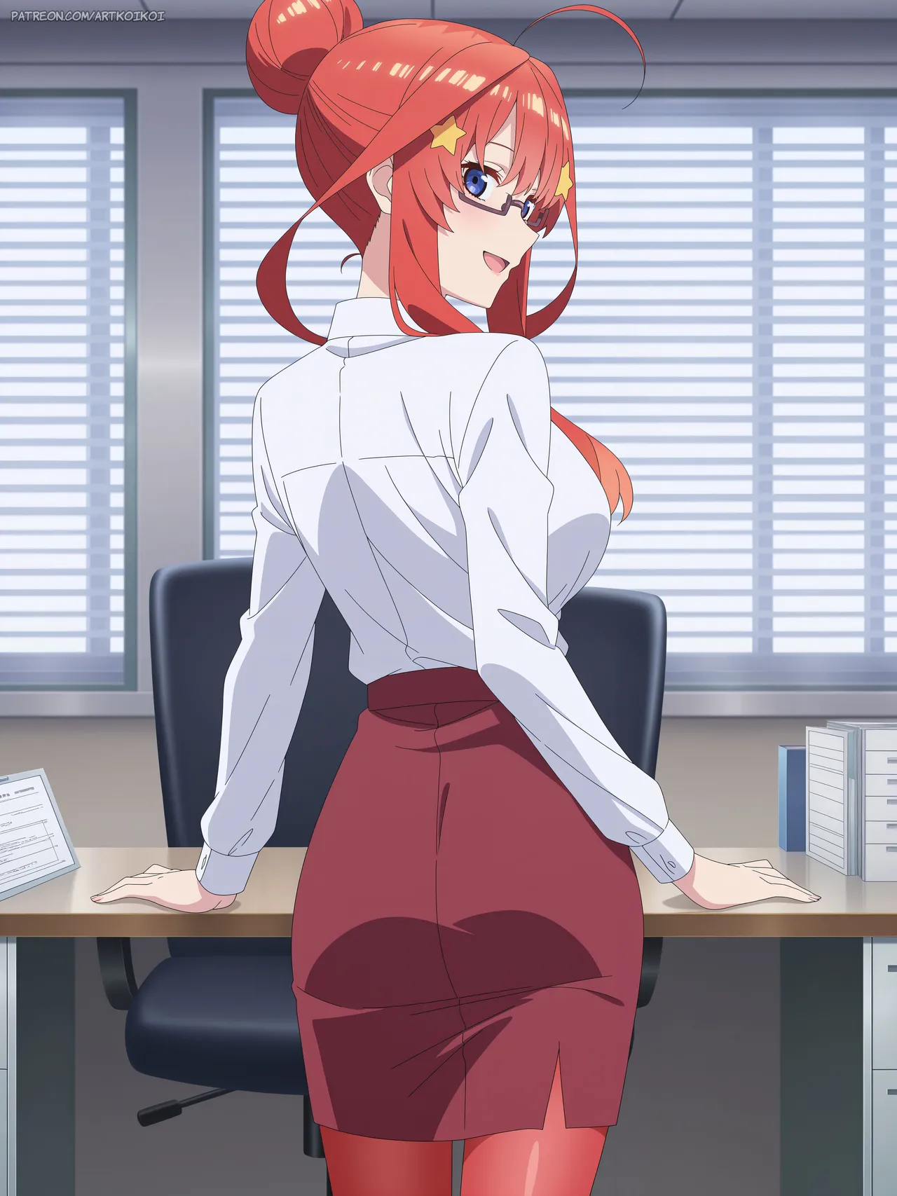 Itsuki Nakano - The Quintessential Quintuplets Set 08 - artkoikoi - Image 8