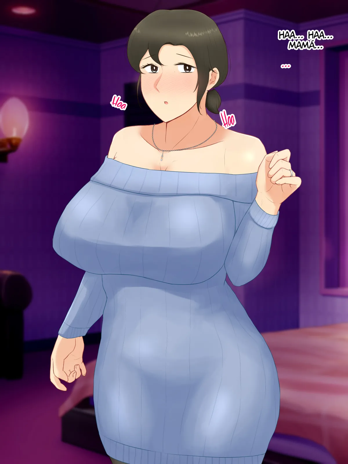 Itsumo yasashii bakunyuu kaasan ni honki de koi shita boku ga boshi rabuhamesekkusu o tassei suru made - Image 118