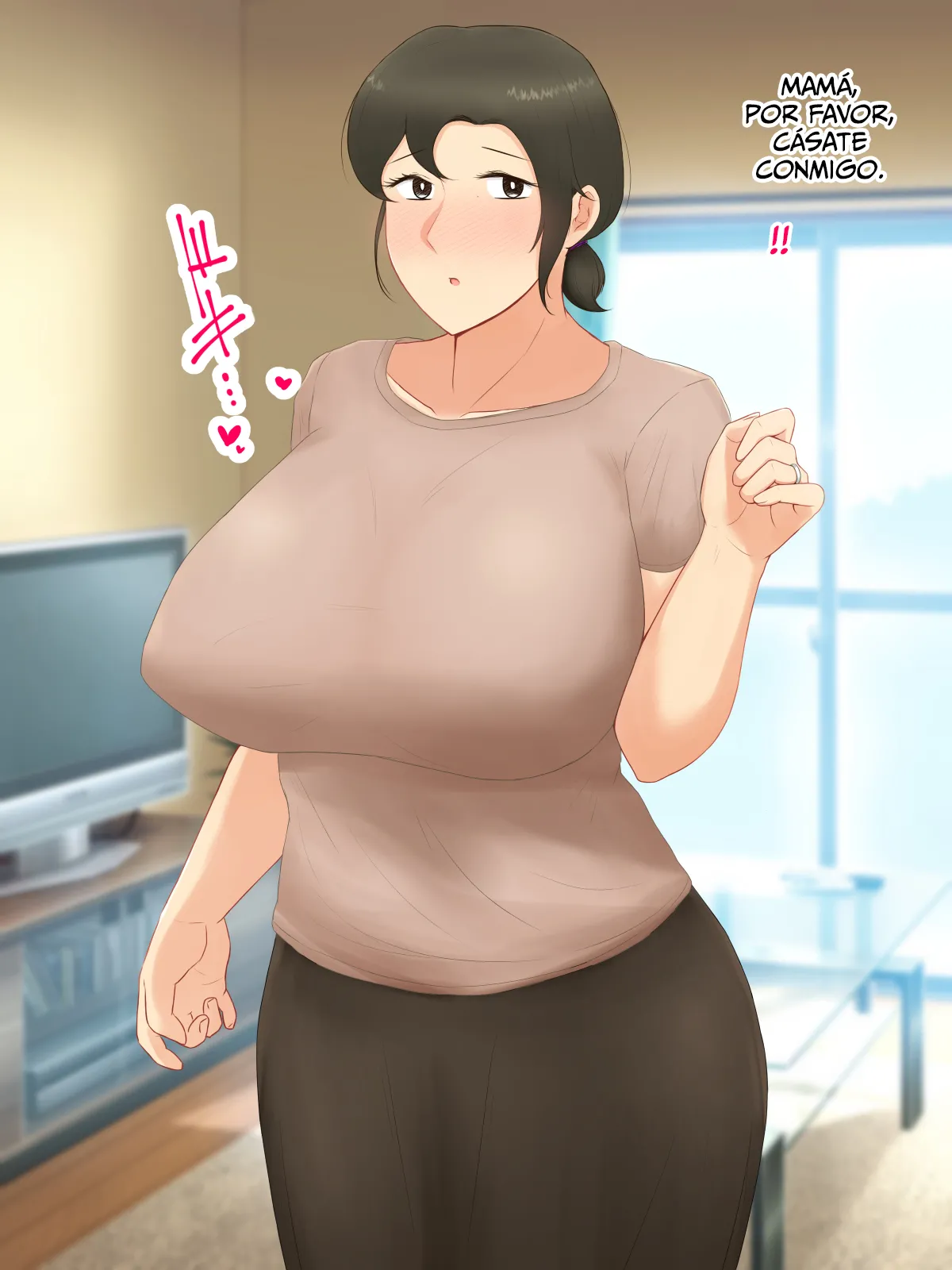 Itsumo yasashii bakunyuu kaasan ni honki de koi shita boku ga boshi rabuhamesekkusu o tassei suru made - Image 159