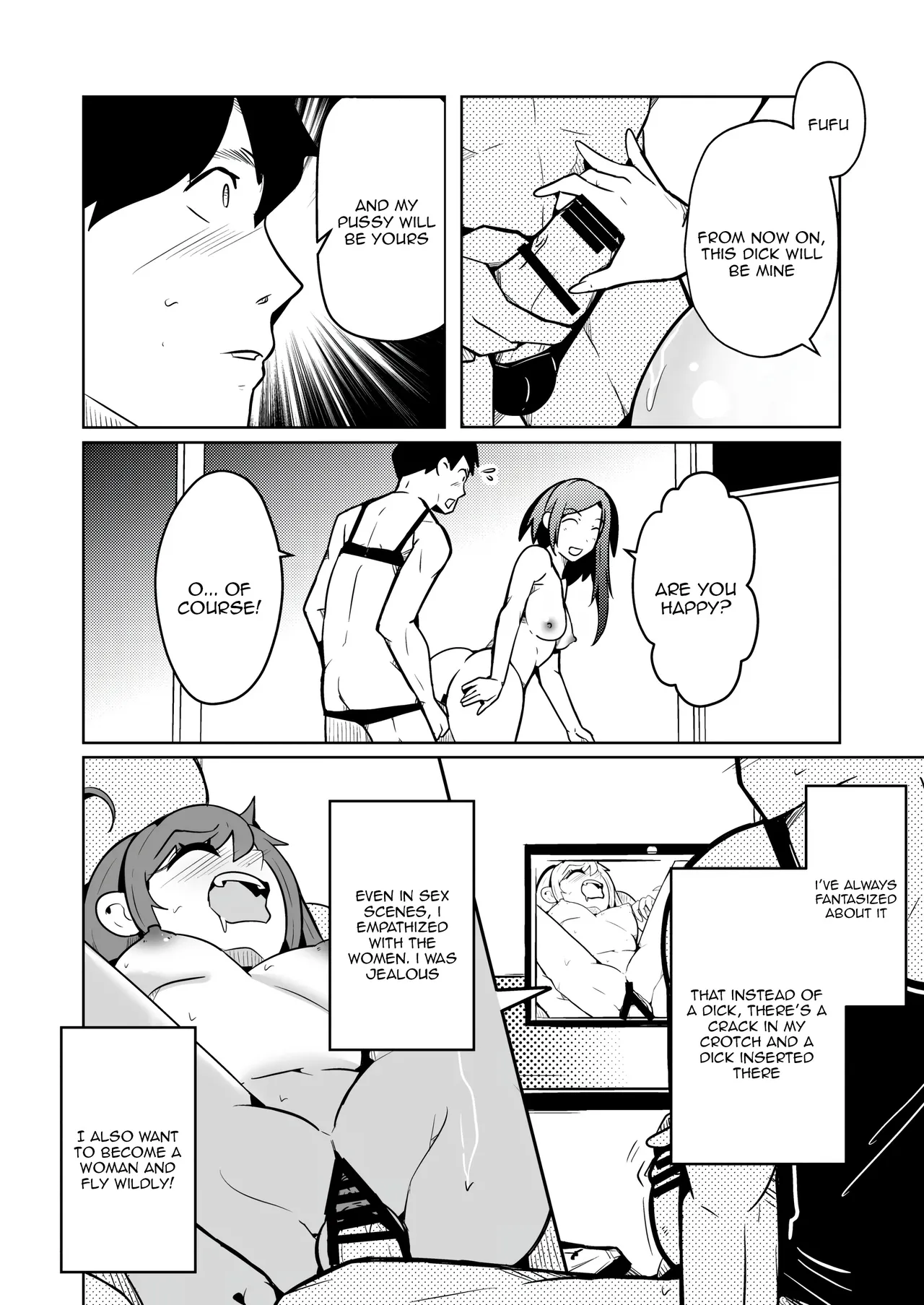 Iwashita Shoten Iwashita Chitsunai Shasei Suru Tabi ni Tagai no Youso ga Irekawatte Iku Hanashi Tenuous Scans - Image 10