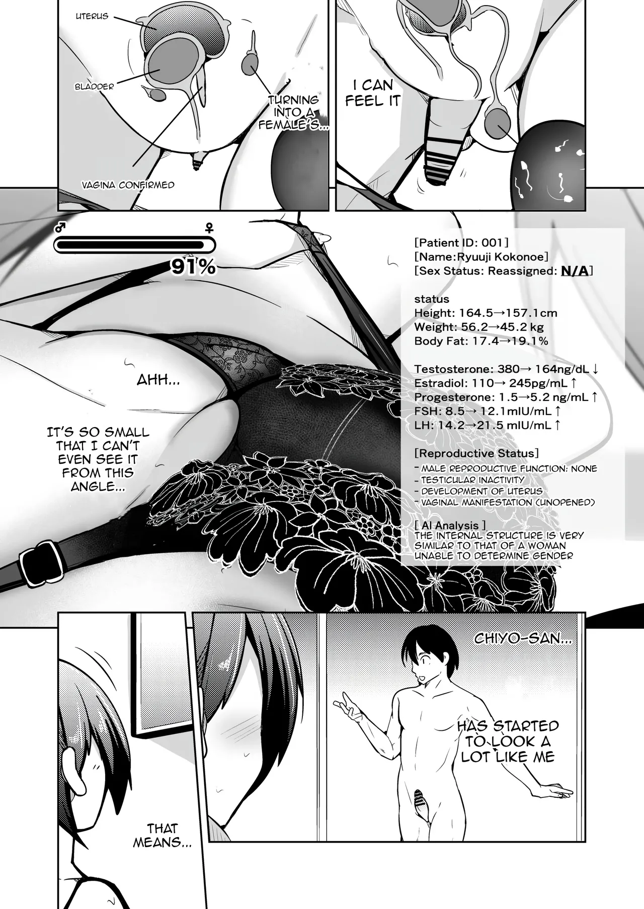 Iwashita Shoten Iwashita Chitsunai Shasei Suru Tabi ni Tagai no Youso ga Irekawatte Iku Hanashi Tenuous Scans - Image 19