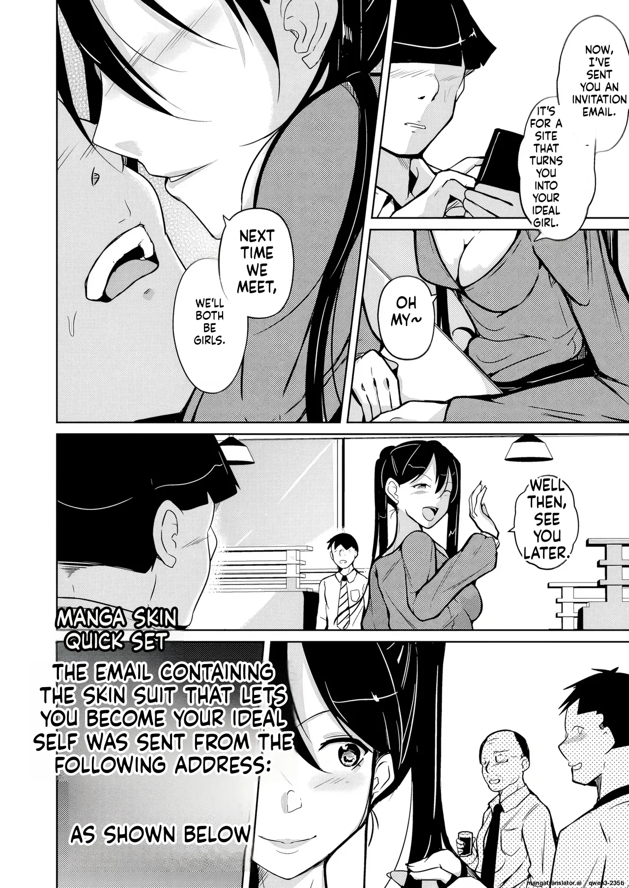 Iwashita Shoten Iwashita Trans Sexual Fetish Risou no Jibun ni Nareru Skinsuit English SCANMTL - Image 4