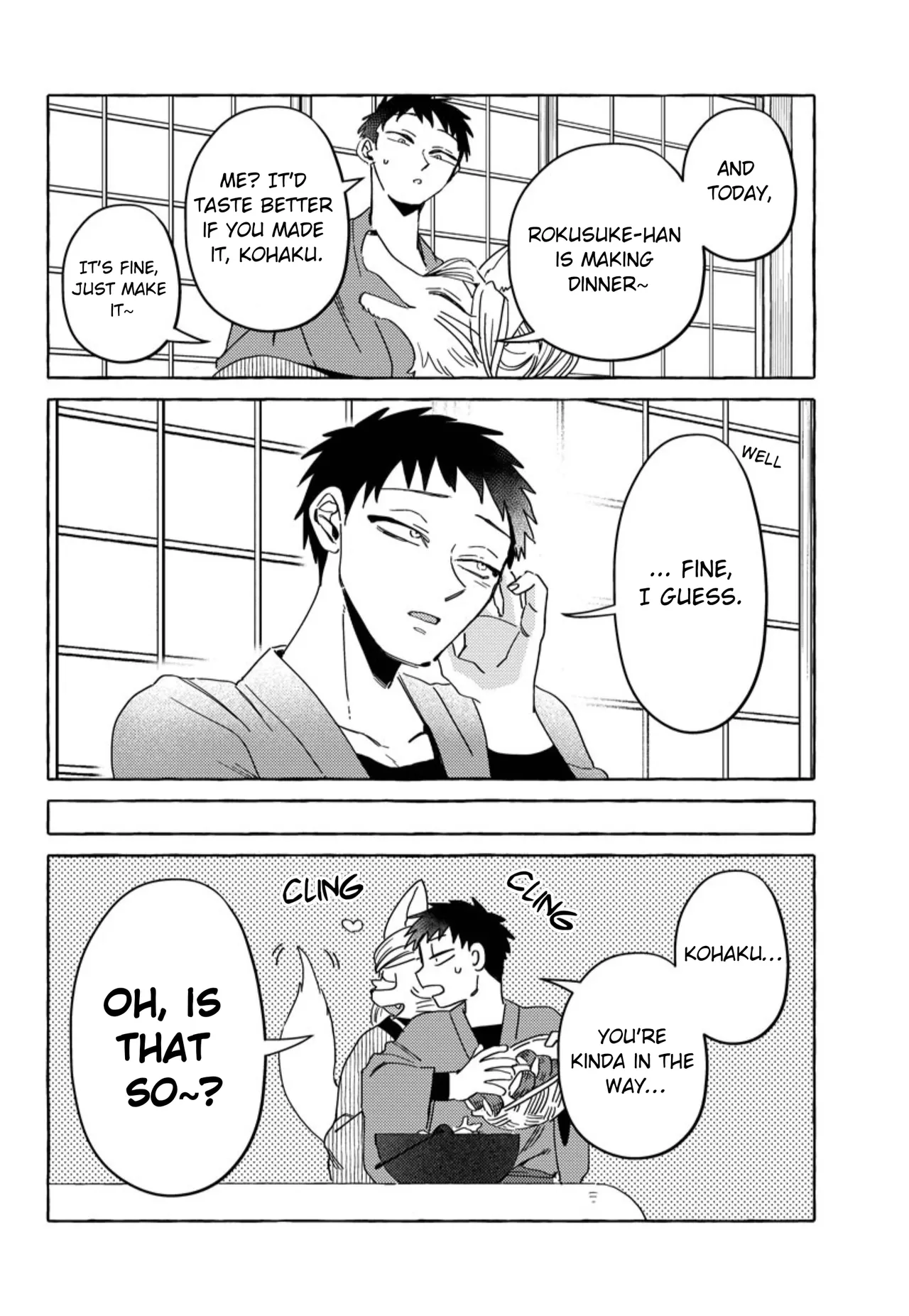 Iwatobi Neko Fox-faced Couple Komen Fuufu 狐面夫婦 Ch. 17-24 English - Image 100