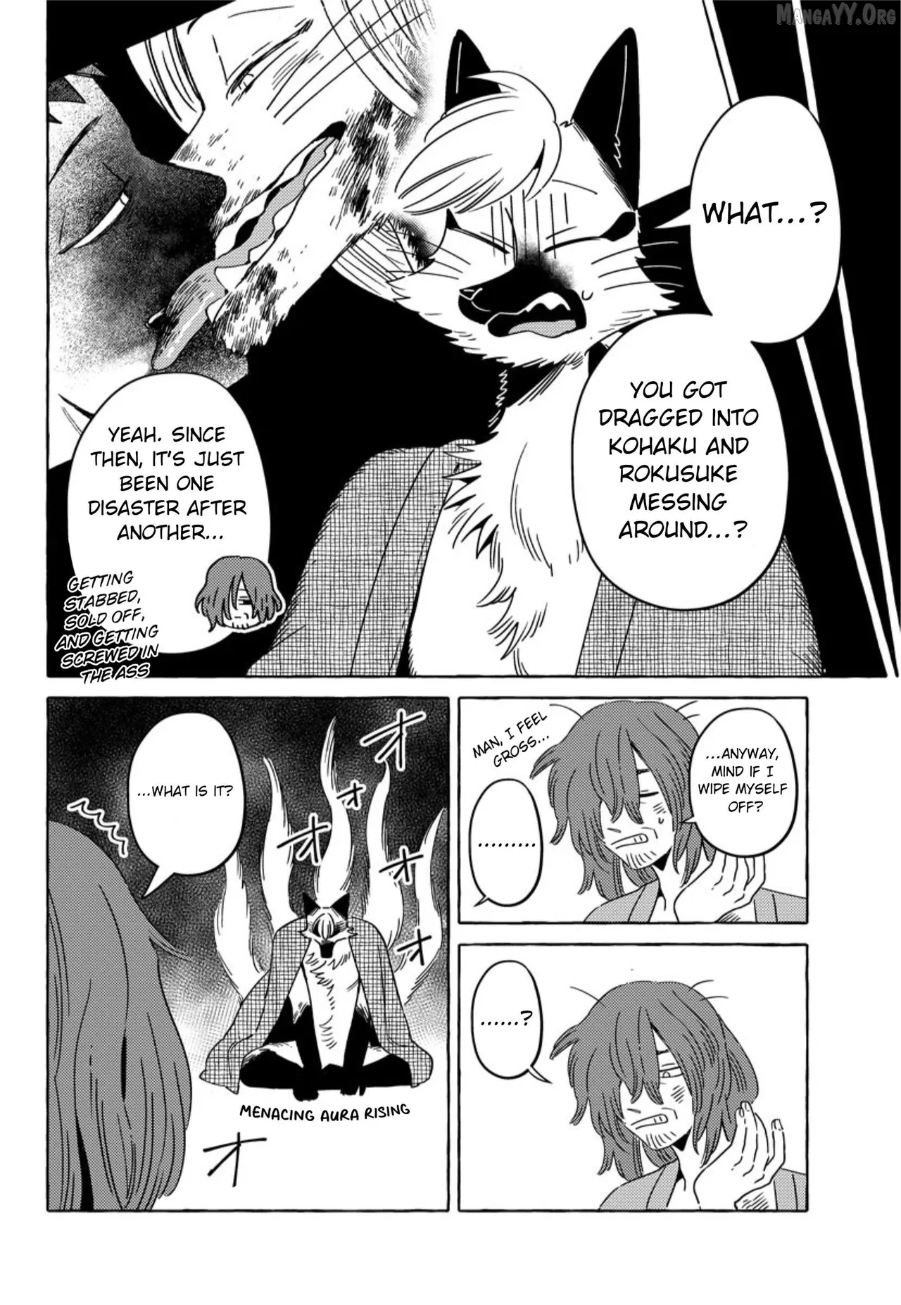 Iwatobi Neko Fox-faced Couple Komen Fuufu 狐面夫婦 Ch. 17-24 English - Image 122