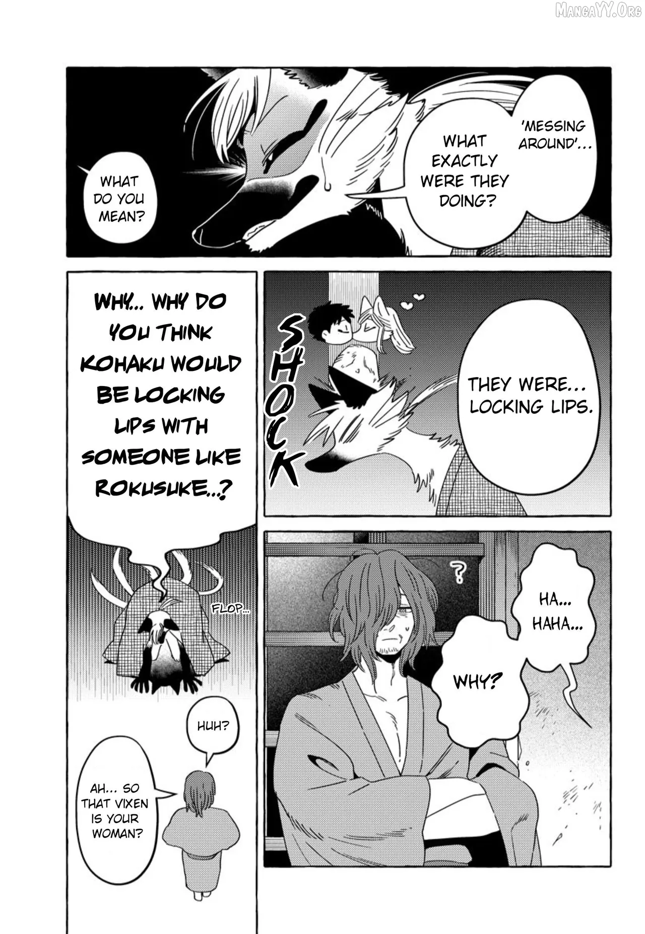 Iwatobi Neko Fox-faced Couple Komen Fuufu 狐面夫婦 Ch. 17-24 English - Image 123