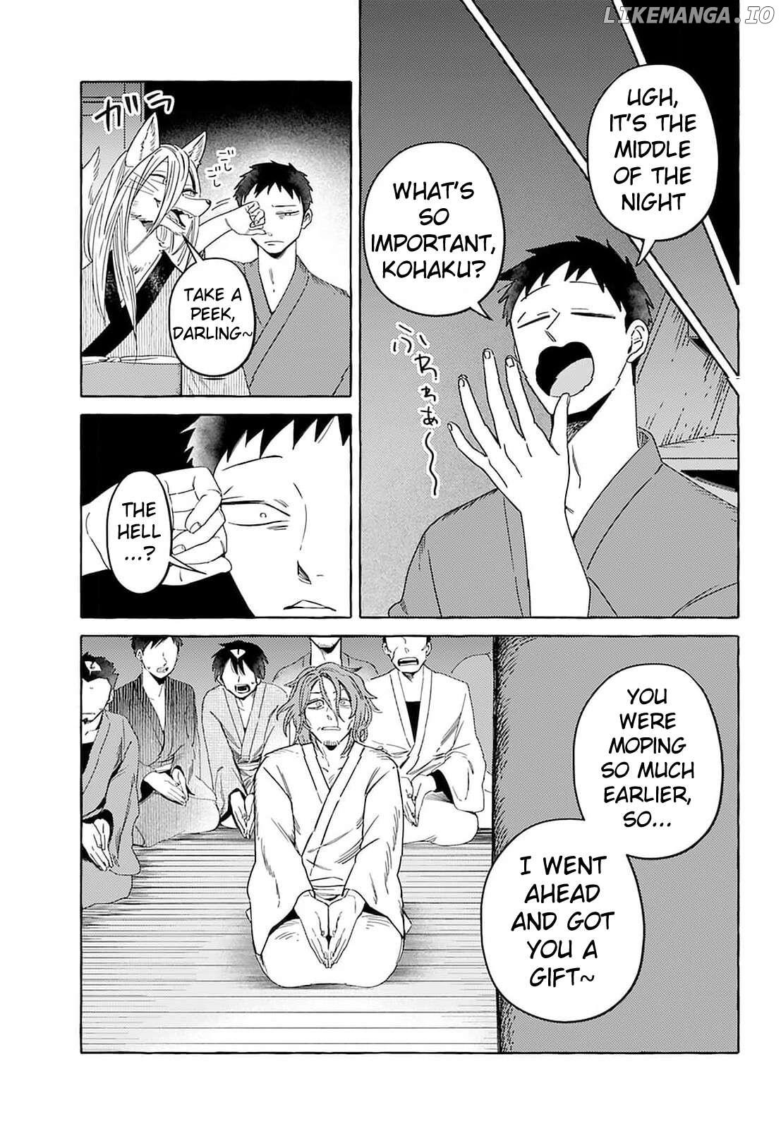 Iwatobi Neko Fox-faced Couple Komen Fuufu 狐面夫婦 Ch. 17-24 English - Image 14